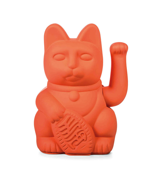 Lucky Cat Classic Neon Orange