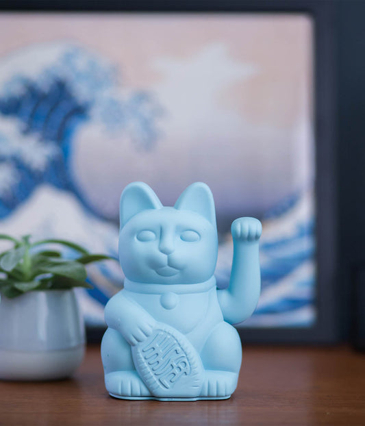 Lucky Cat Classic Light Blue