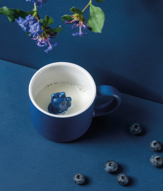Mug Maneki Neko Dark Blue