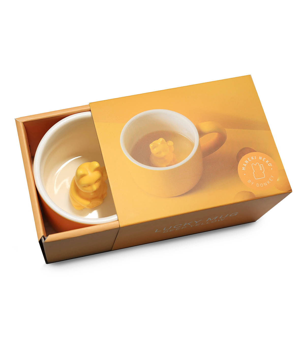 Mug Maneki Neko Deep Yellow