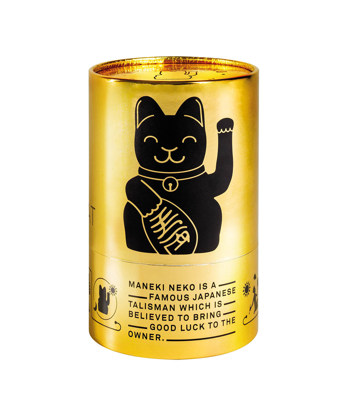 Lucky Cat Classic Glossy Black