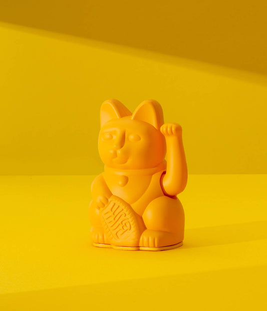 Lucky Cat Mini Deep Yellow
