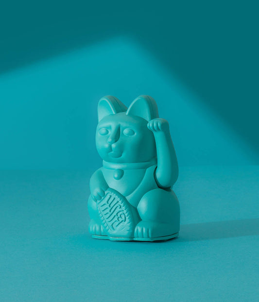 Lucky Cat Mini Turquoise
