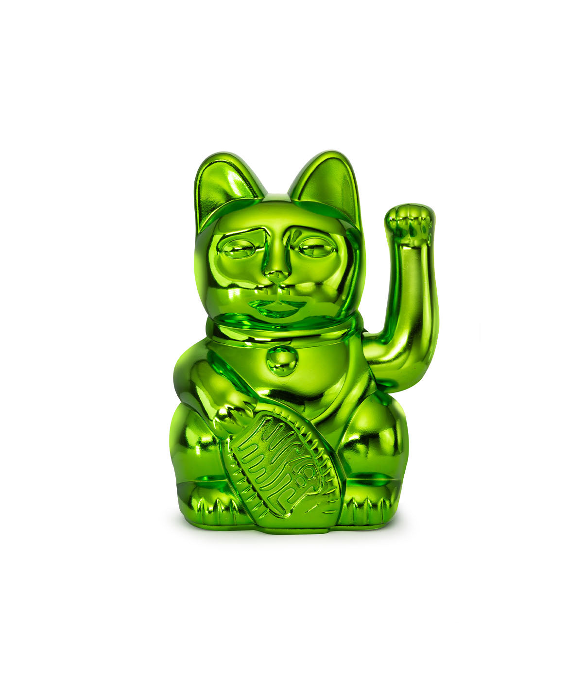 Lucky Cat Classic Glossy Green