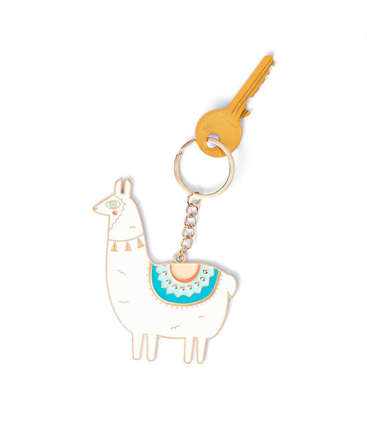 Oversized Llama Keyring