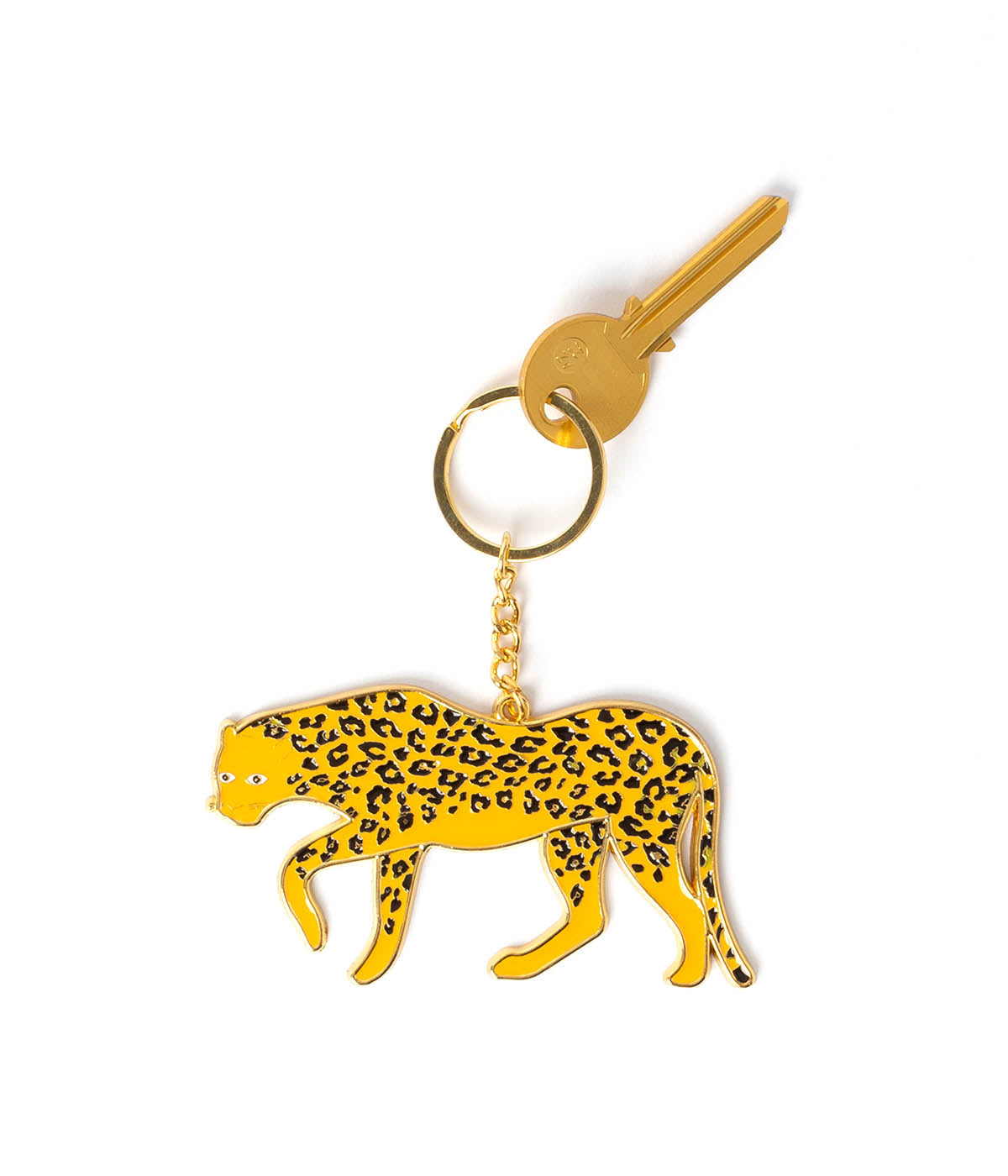 Oversized Leopard Keyring