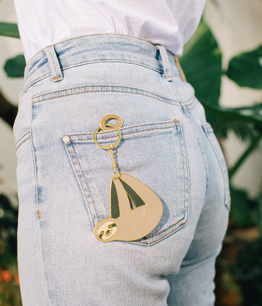 Oversized Sloth Keyring