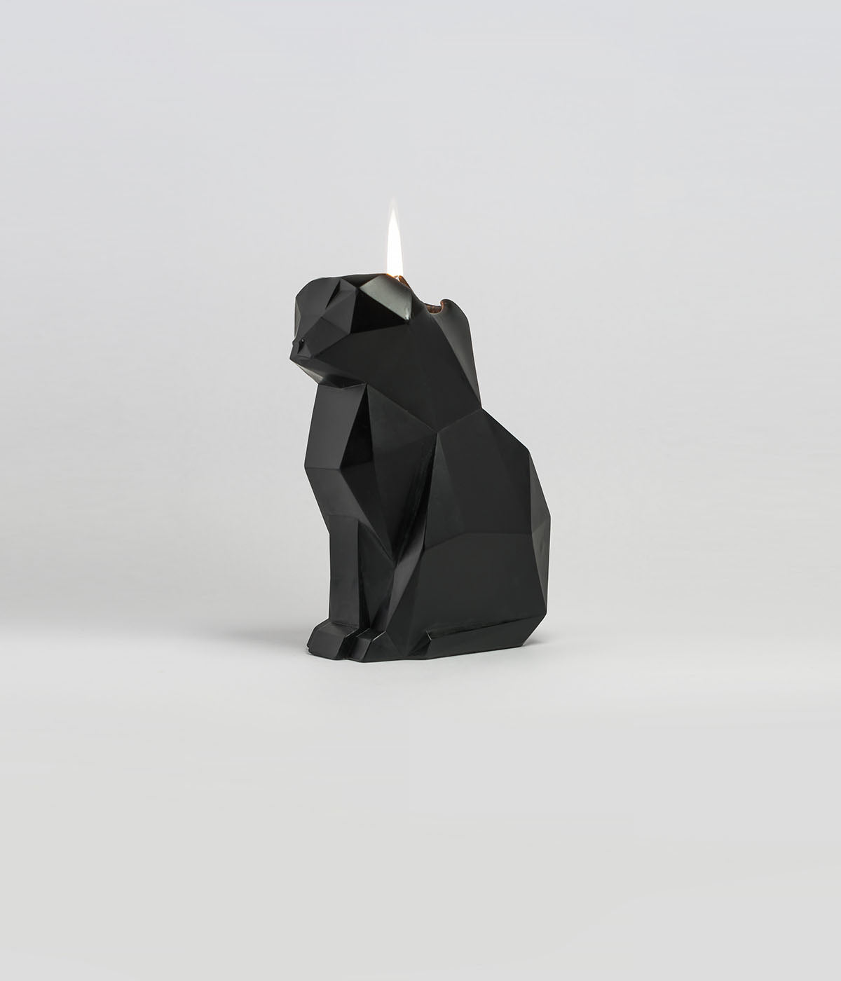 PyroPet Kisa Candle Black