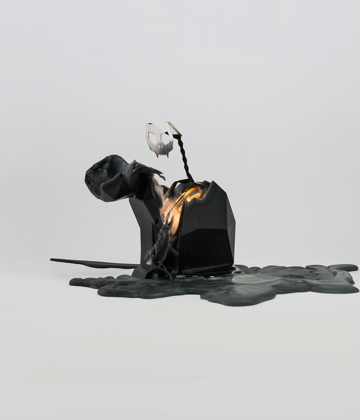 PyroPet Kisa Candle Black
