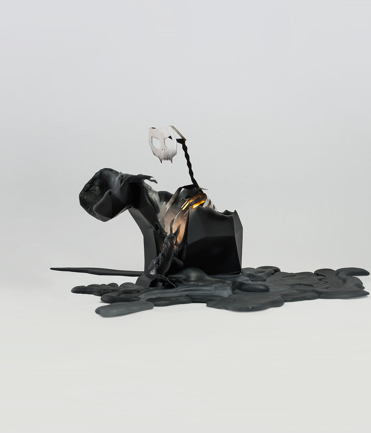 PyroPet Kisa Candle Black