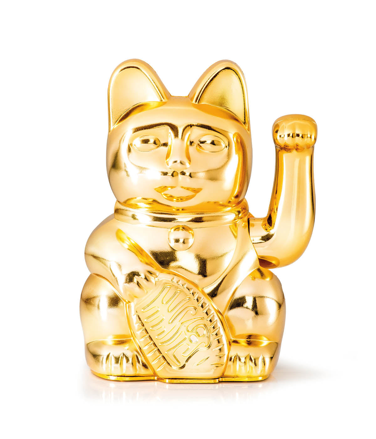 Lucky Cat Classic Glossy Gold
