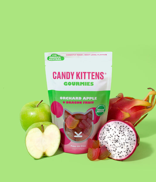Gourmies Orchard Apple & Dragon Fruit Gum 140g