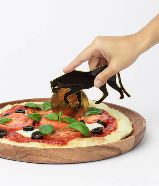 Savanna Pizza Cutter Panther