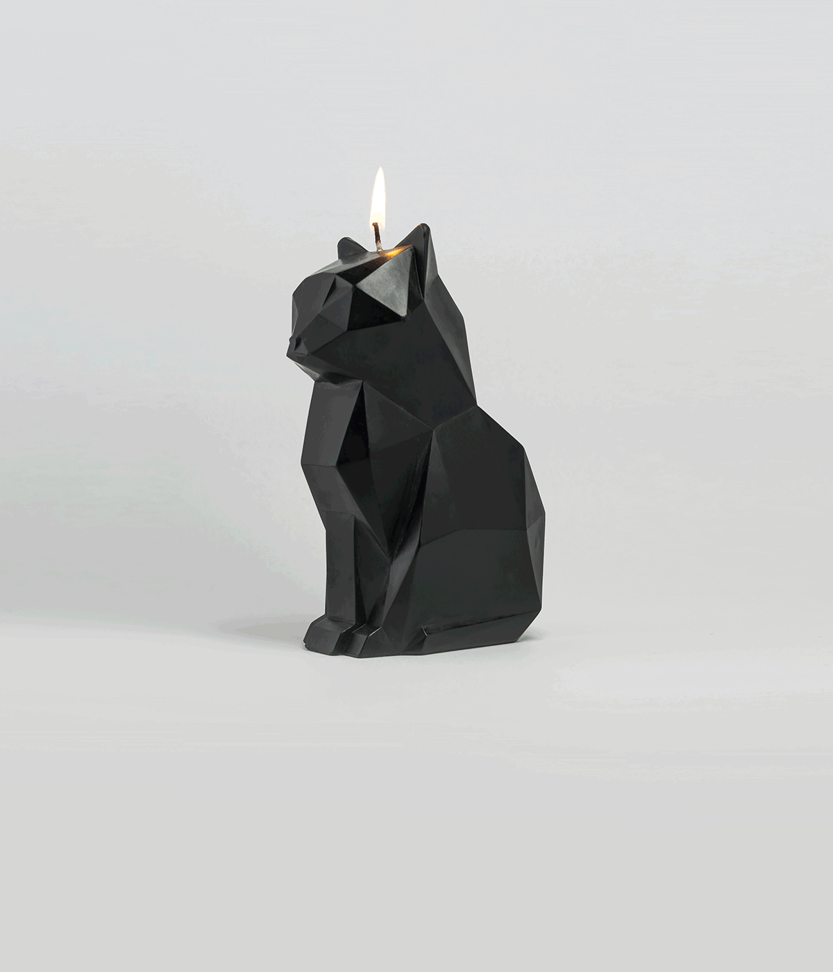 PyroPet Kisa Candle Black