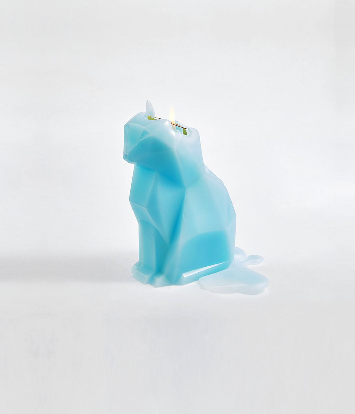 PyroPet Kisa Candle Light Blue (Scented)
