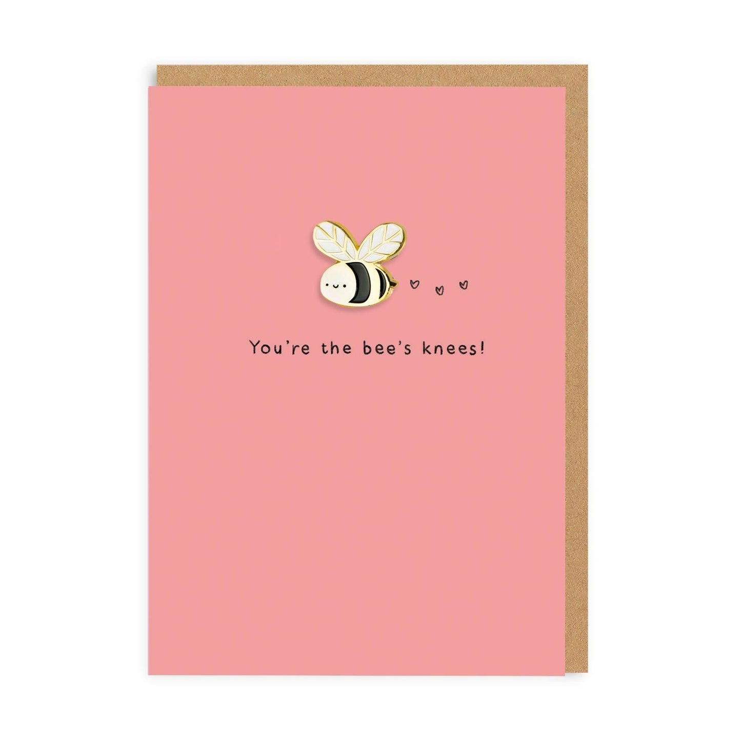 Bee’s Knees Pin & Greeting Card